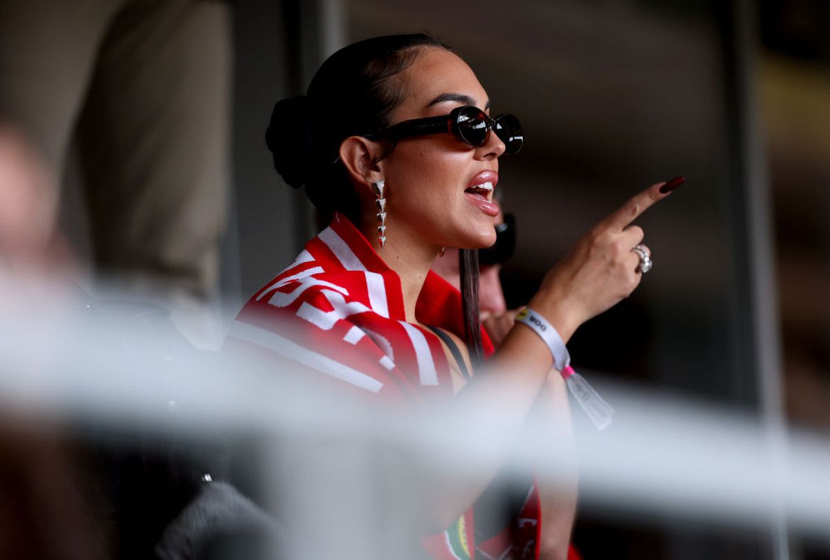 Iubita lui Cristiano Ronaldo a întors toate capetele la Dortmund! Cum a fost surprinsă în tribune la Turcia  - Portugalia