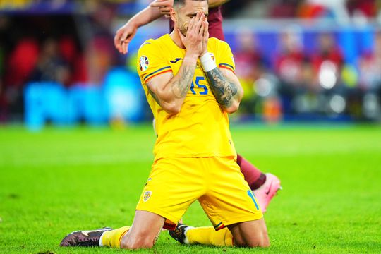 Andrei Burcă în Belgia - România 2-0, foto: Imago