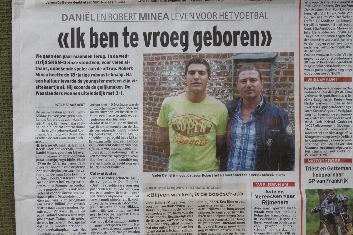 Îl recunoști? Finalist cu Steaua în Cupa Campionilor, stabilit în Belgia din anii '90. Mesajul postat în ziua marelui meci cu România