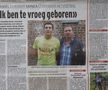 Daniel Minea în Belgia / Material din presa belgiană