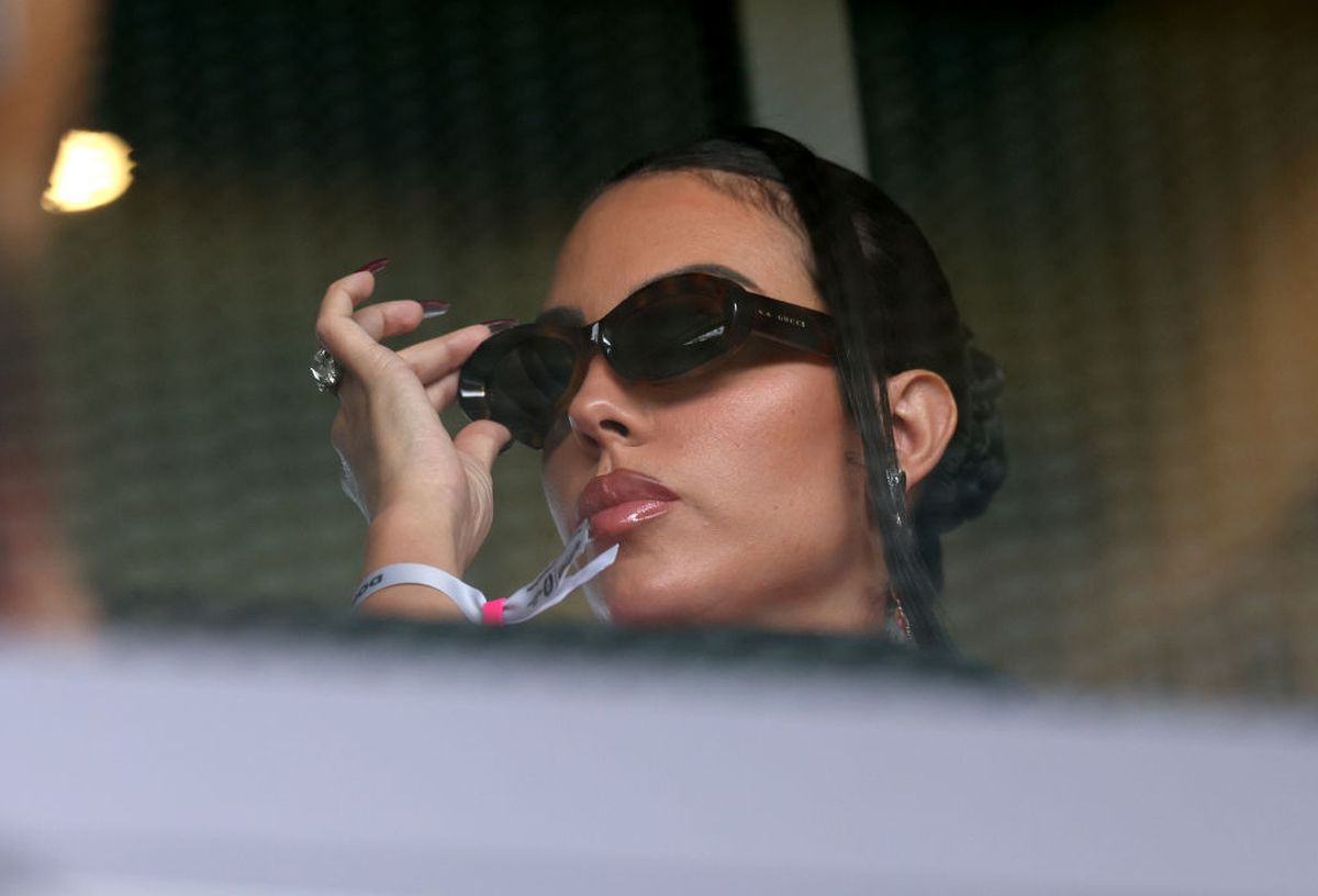 Iubita lui Cristiano Ronaldo a întors toate capetele la Dortmund! Cum a fost surprinsă în tribune la Turcia  - Portugalia