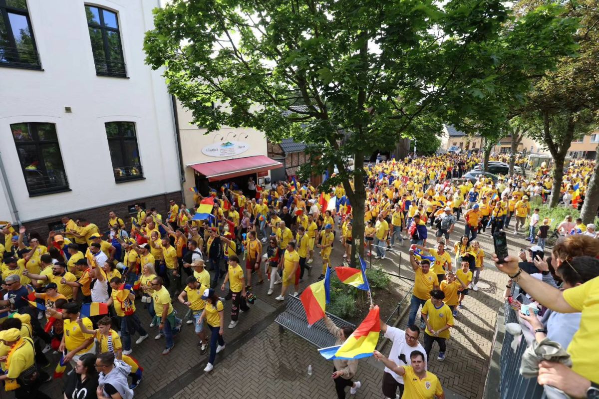 Mesajul interzis introdus de fanii români pe stadion la meciul cu Belgia! UEFA nu ne va ierta!