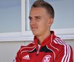 Nicușor Bancu în adolescență, în tricoul lui FC Olt Slatina / Sursă foto: fotbalolt.wordpress.com