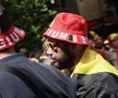 Suporterii Belgiei au făcut spectacol înainte de Belgia - România / Sursă foto: Imago Images