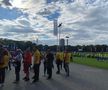 Suporterii români, înainte de Belgia - România / foto: Gazeta Sporturilior