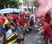 Suporterii Belgiei au făcut spectacol înainte de Belgia - România / Sursă foto: Imago Images