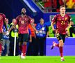 Romelu Lukaku (centru) în Belgia - România, foto: Imago Images