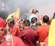 Suporterii Belgiei au făcut spectacol înainte de Belgia - România / Sursă foto: Imago Images