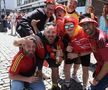 Suporterii Belgiei au făcut spectacol înainte de Belgia - România / Sursă foto: Imago Images