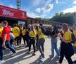 Suporterii români, înainte de Belgia - România / foto: Gazeta Sporturilior