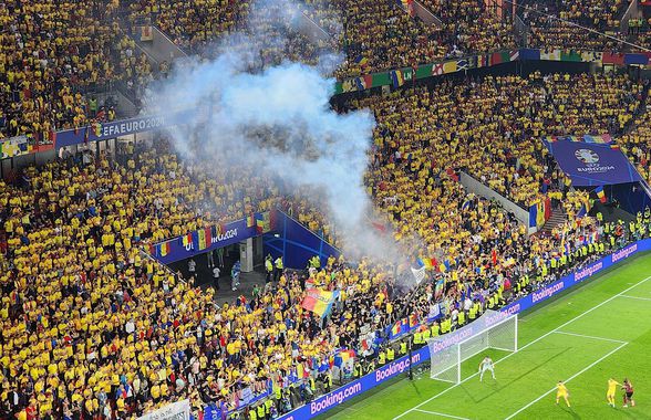Fanii români au aprins torțe cu Belgia + un mesaj clar în războiul FCSB - CSA Steaua » Momentele surprinse în repriza secundă