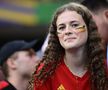 Soțiile fotbaliștilor belgieni au acaparat atenția în tribune la meciul cu România