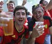 Suporterii Belgiei au făcut spectacol înainte de Belgia - România / Sursă foto: Imago Images