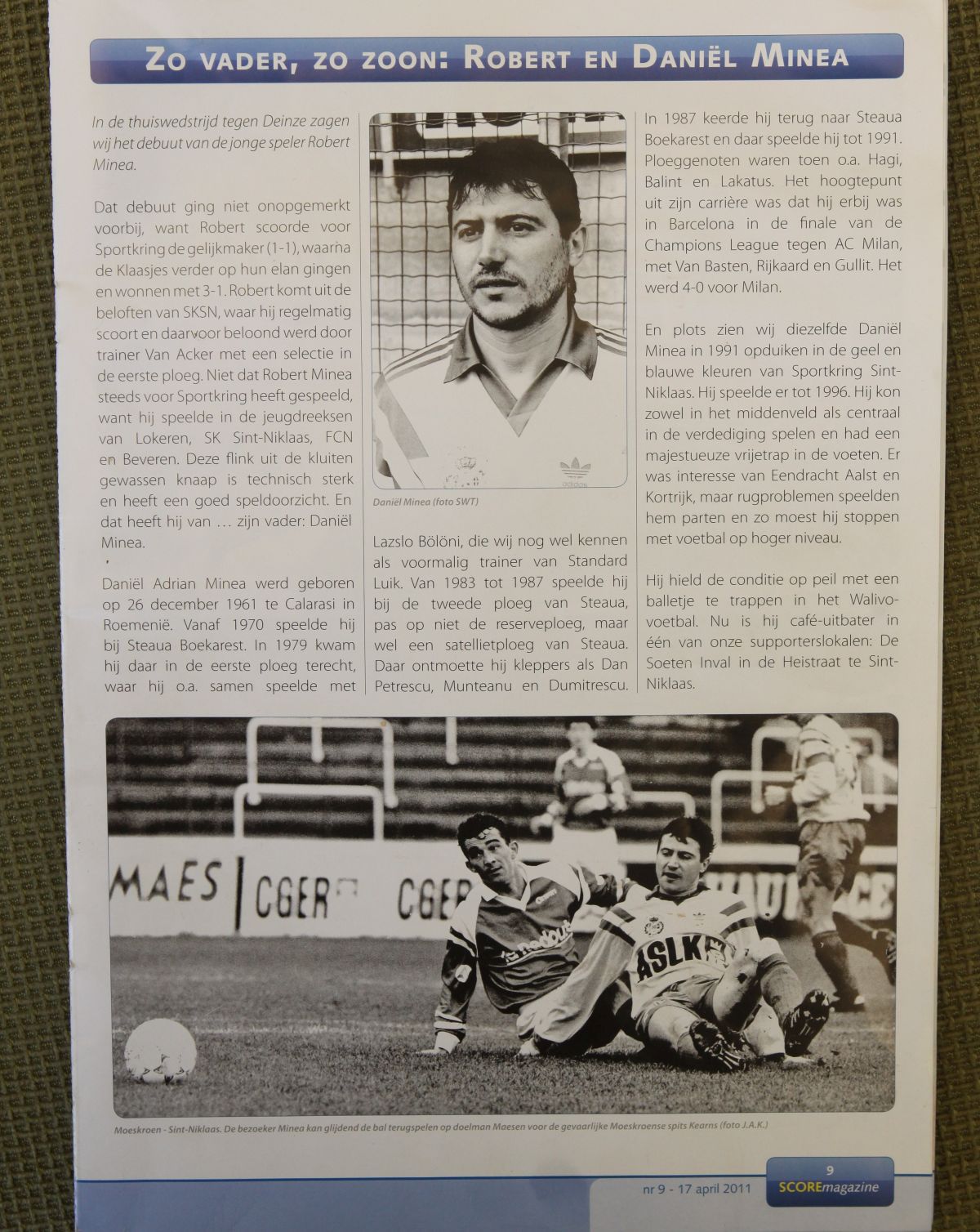 Daniel Minea, fostul „închizător” al Stelei din anii '80