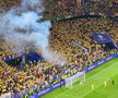 Fanii români au aprins torțe cu Belgia + un mesaj clar în războiul FCSB - CSA Steaua » Momentele surprinse în repriza secundă