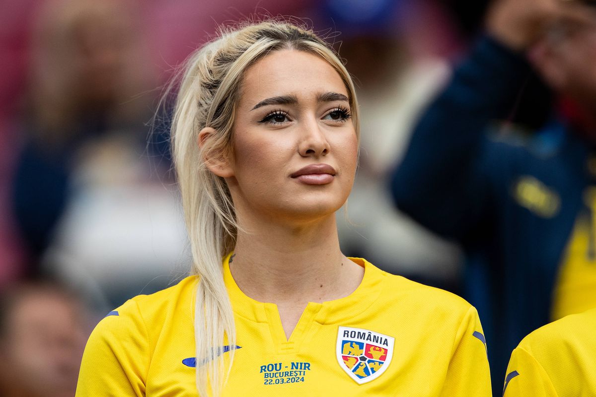 Soțiile fotbaliștilor belgieni au acaparat atenția în tribune la meciul cu România