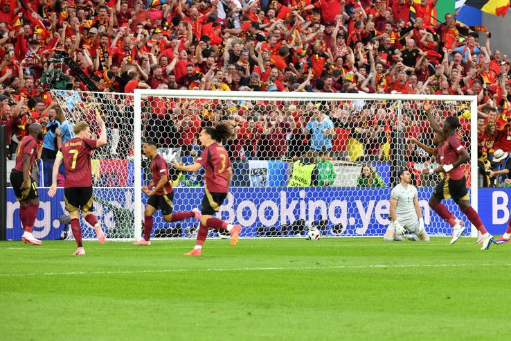 Belgia - România, golul „dracilor roșii” / foto: Cristi Preda