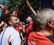 Suporterii Belgiei au făcut spectacol înainte de Belgia - România / Sursă foto: Imago Images