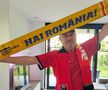 Daniel Minea are inima împărțită la meciul România - Belgia / Sursă foto: Facebook