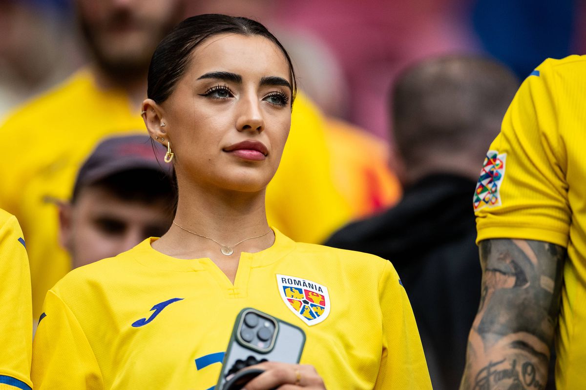 Soțiile fotbaliștilor belgieni au acaparat atenția în tribune la meciul cu România