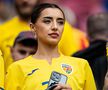 Soțiile fotbaliștilor belgieni au acaparat atenția în tribune la meciul cu România