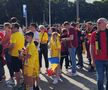 Suporterii români, înainte de Belgia - România / foto: Gazeta Sporturilior