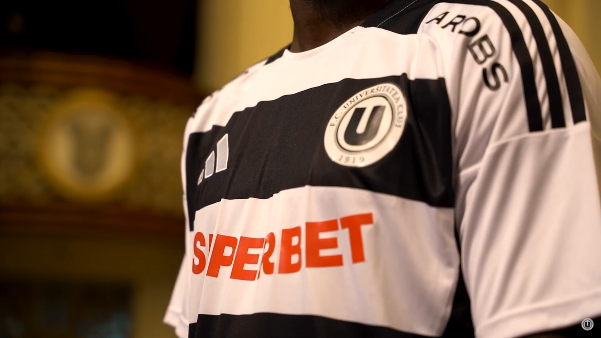 Universitatea Cluj a prezentat noile echipamente! Marea diferență față de sezonul trecut