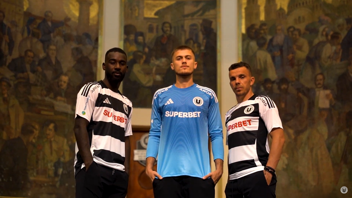 Universitatea Cluj a prezentat noile echipamente! Marea diferență față de sezonul trecut