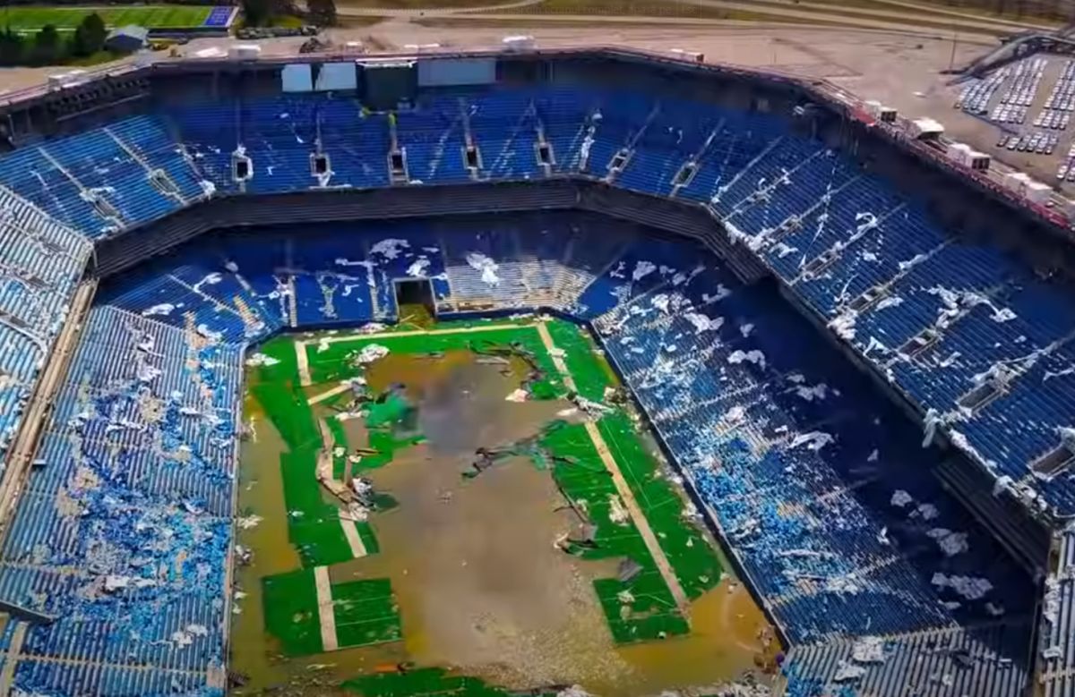 Stadionul „Silverdome” din Detroit