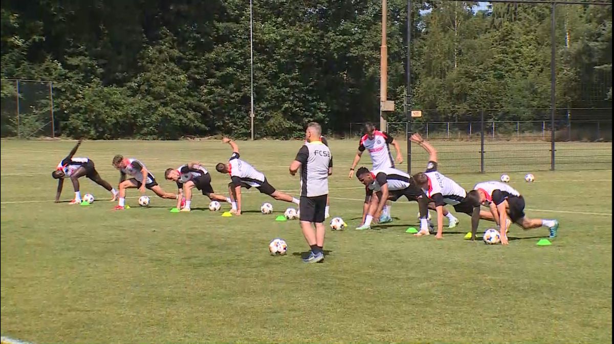 Imagini din cantonamentul celor de la FCSB în Olanda