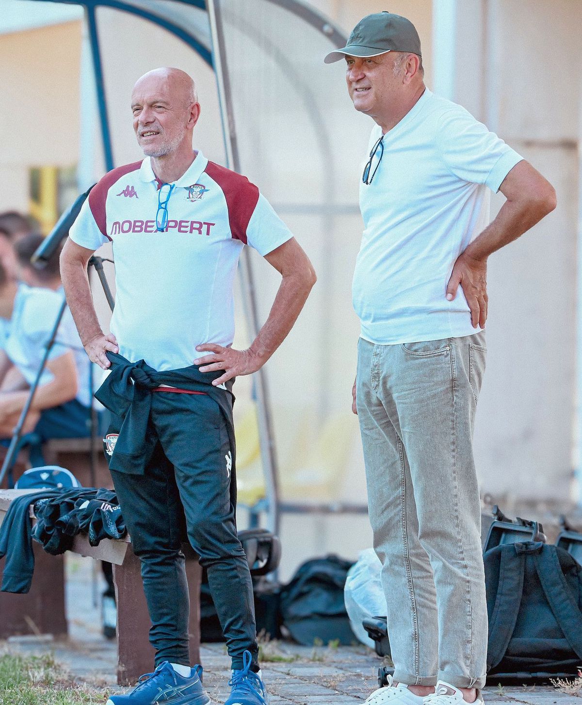 Dan Șucu a mers în cantonamentul Rapidului: „Vrem și noi transferuri!!”