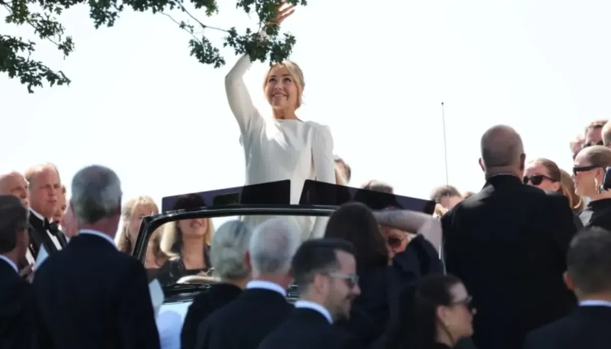 Imagini de la nunta lui Martin Odegaard