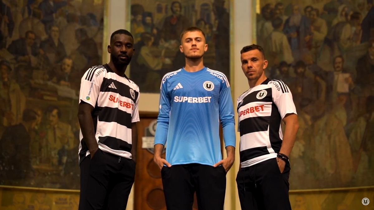 Universitatea Cluj a prezentat noile echipamente! Marea diferență față de sezonul trecut