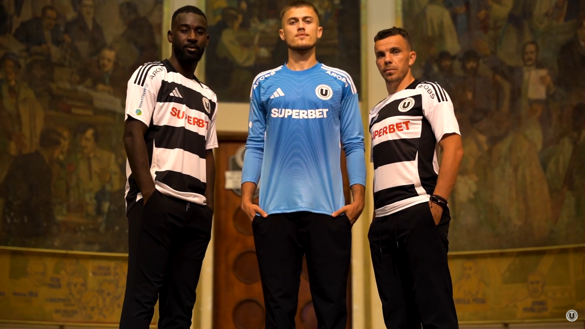 Universitatea Cluj a prezentat noile echipamente! Marea diferență față de sezonul trecut