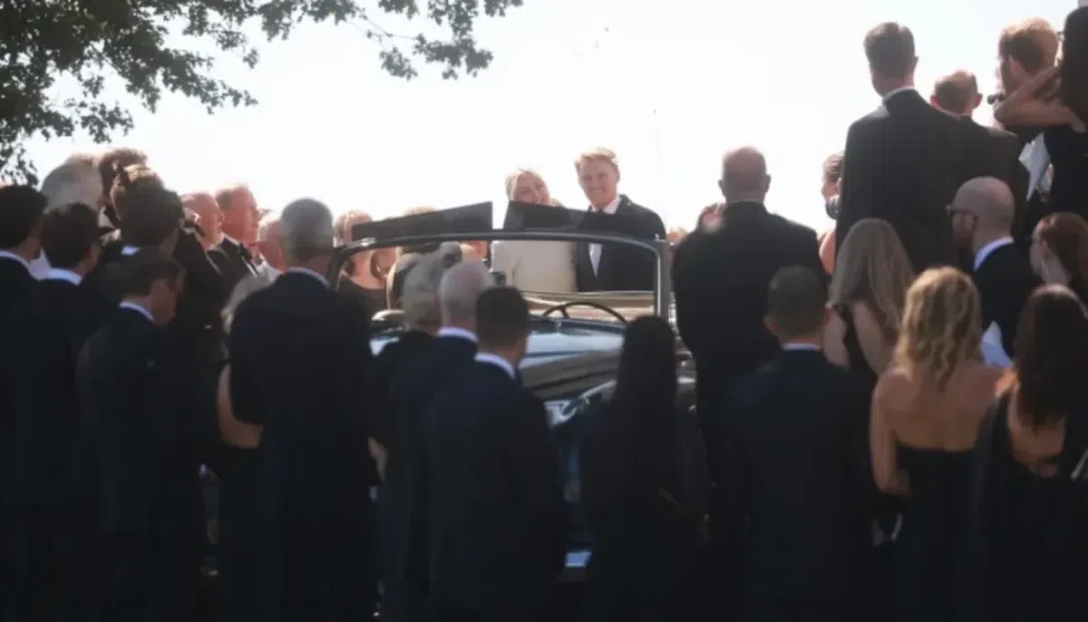 Imagini de la nunta lui Martin Odegaard