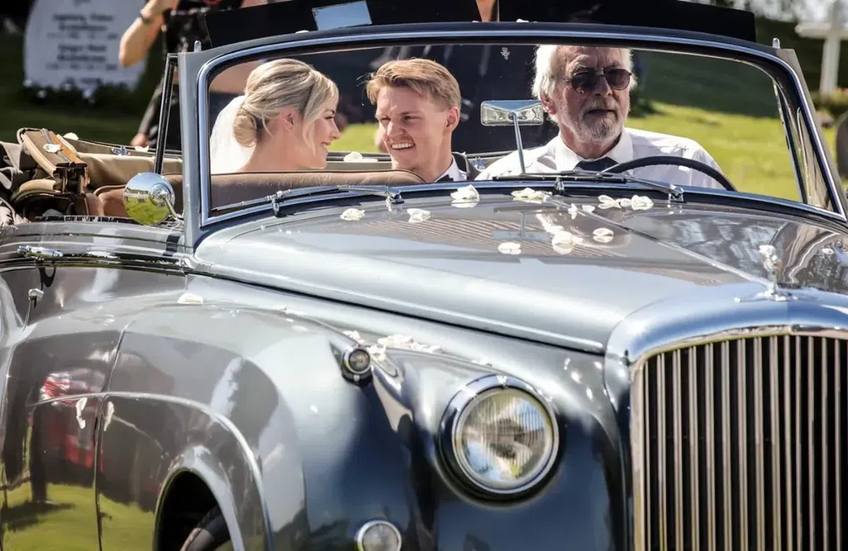 Imagini de la nunta lui Martin Odegaard