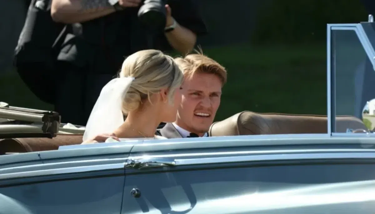 Incident neplăcut la nunta lui Martin Odegaard » Agenții de securitate au fost nevoiți să intervină