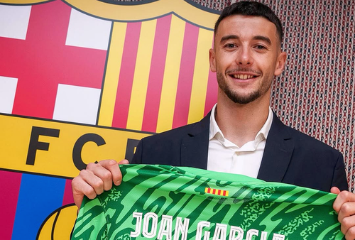 Joan Garcia, noul portar al Barcelonei / Foto: Instagram