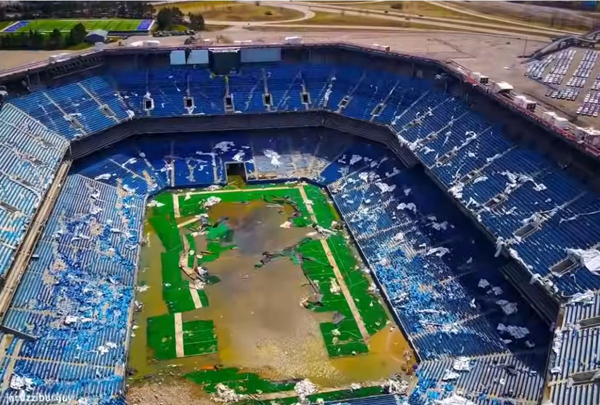 Stadionul „Silverdome” din Detroit