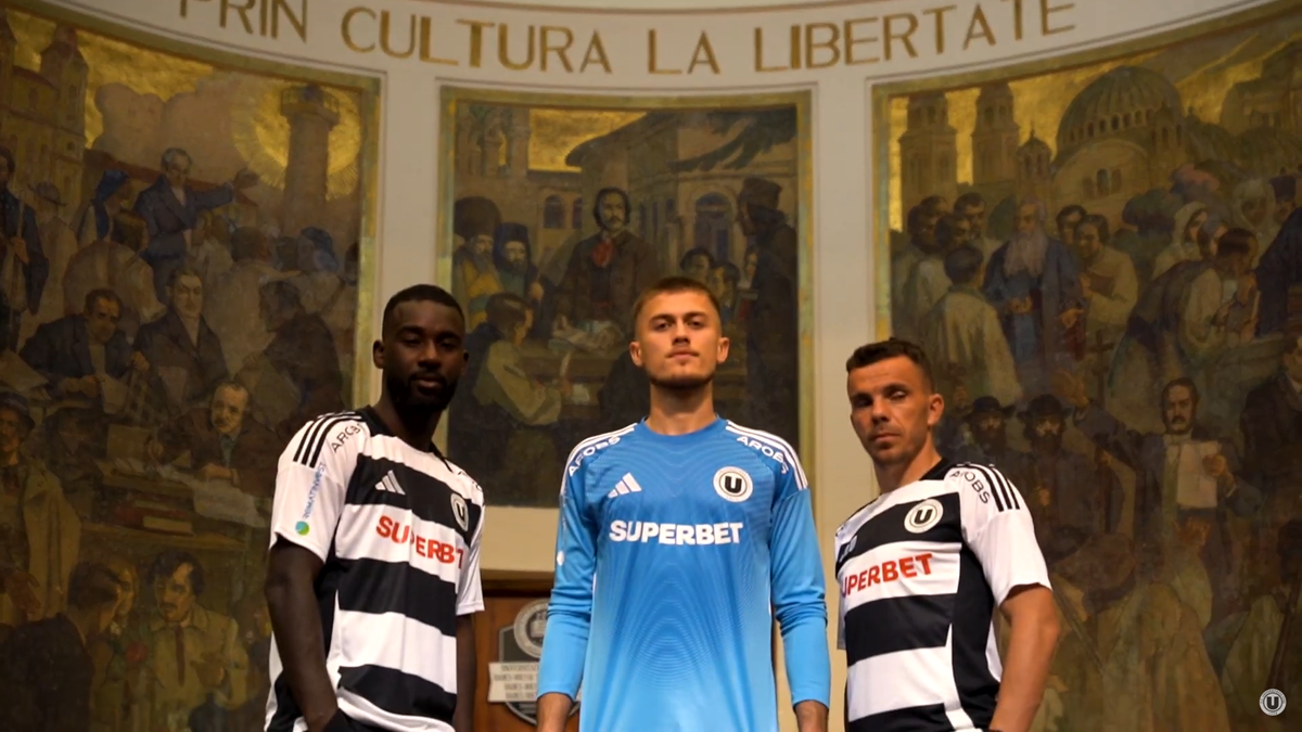 Universitatea Cluj a prezentat noile echipamente! Marea diferență față de sezonul trecut