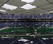 Stadionul „Silverdome” din Detroit înainte de demolare