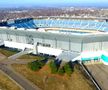 Stadionul „Silverdome” din Detroit înainte de demolare
