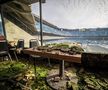 Stadionul „Silverdome” din Detroit înainte de demolare