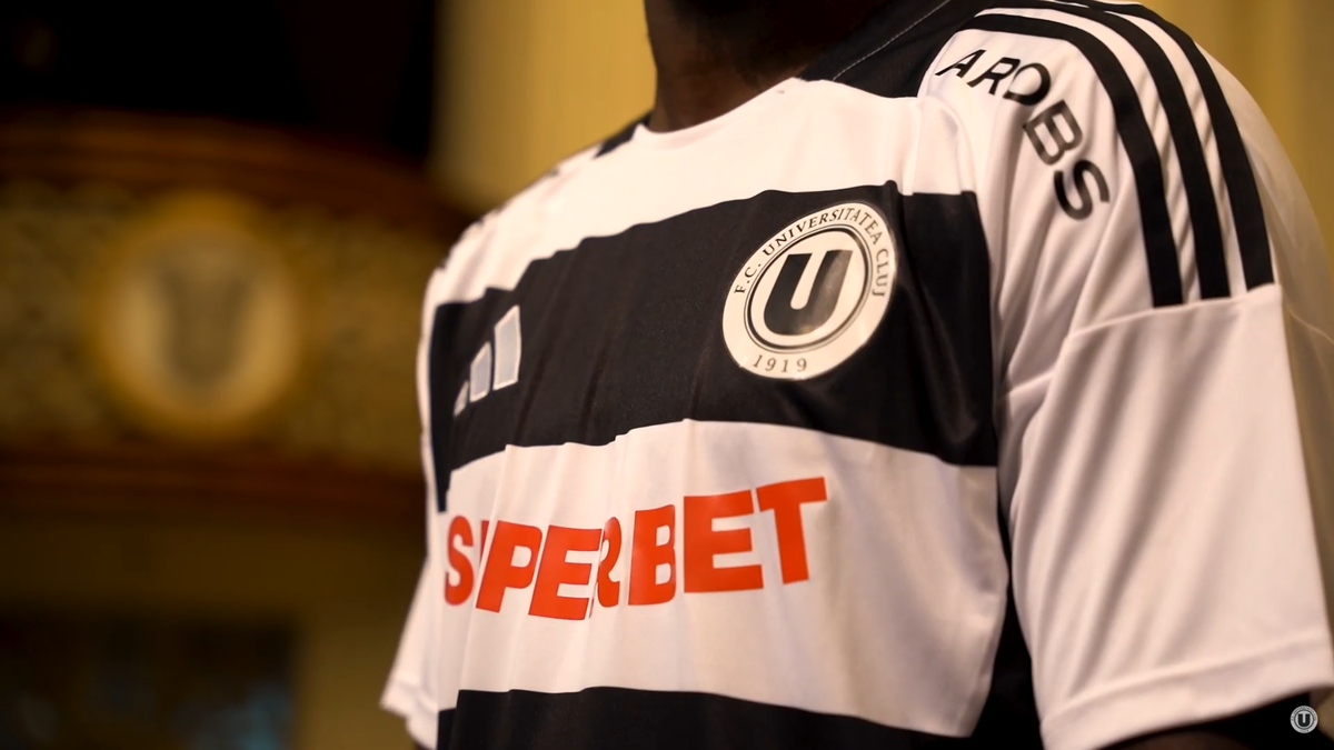 Universitatea Cluj a prezentat noile echipamente! Marea diferență față de sezonul trecut