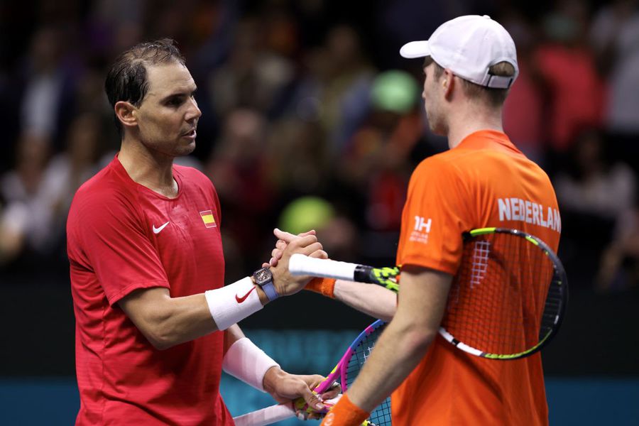 Rafael Nadal, după înfrângerea cu Botic van de Zandschulp, ultimul meci al carierei Foto: Guliver/GettyImages Patrick Mouratoglou contrazice o declarație a lui Rafael Nadal: „Nu cred că este adevărat, ci chiar opusul”