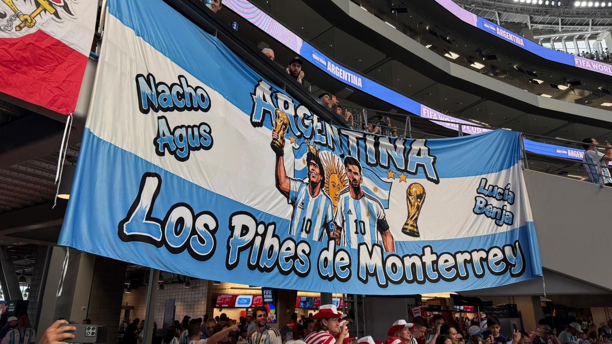 Argentina - Austria, imagini din tribune // foto: Ionuț Iordache (GSP)