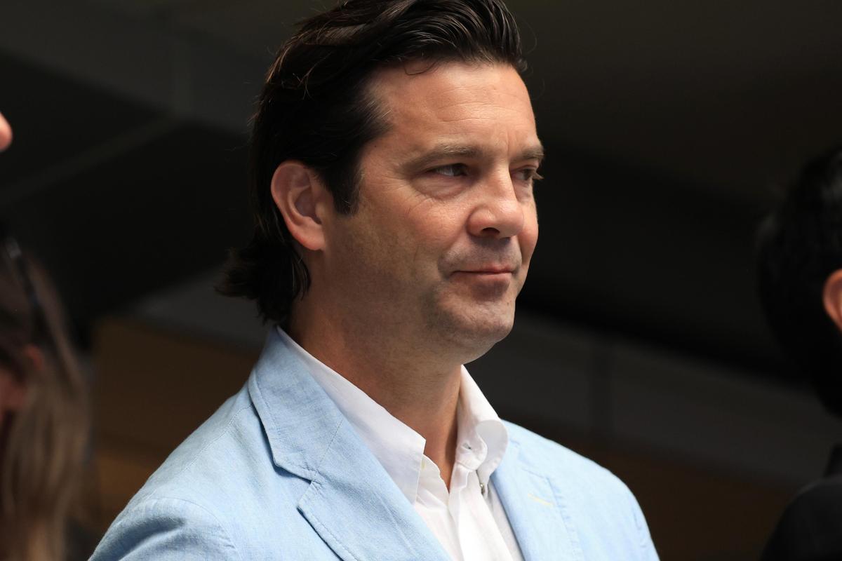 Santiago Solari și Ezequiel Lavezzi