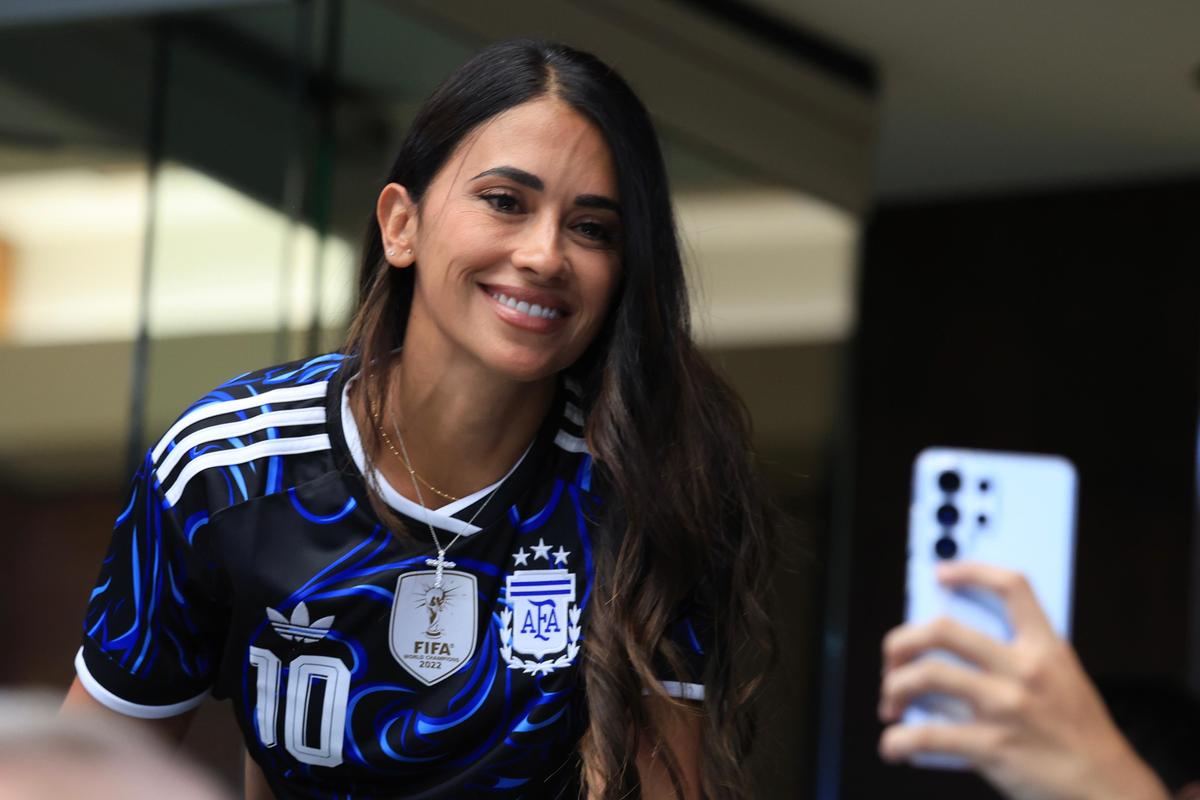 Antonela Roccuzzo // Foto: Ionuț Iordache (GSP)