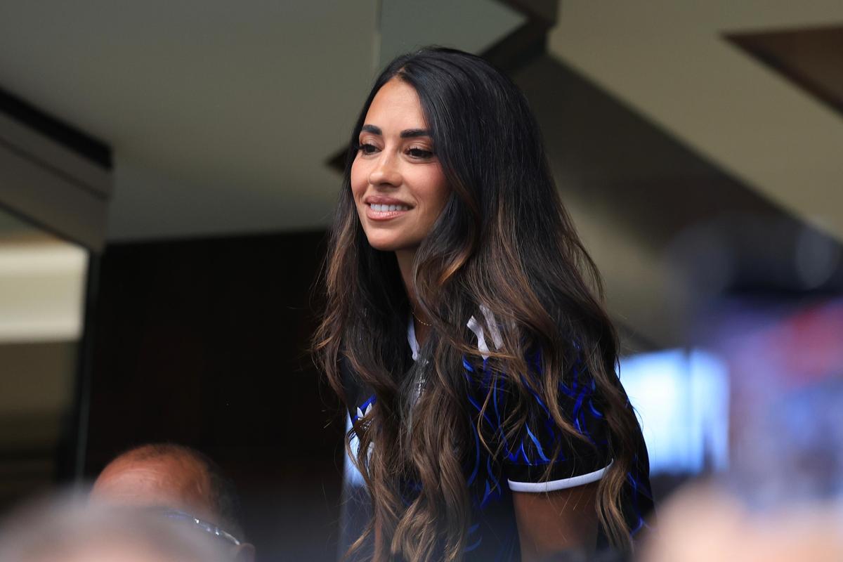 Explozie de bucurie în loja lui Lionel Messi la Argentina - Austria » Antonella a atras toate privirile