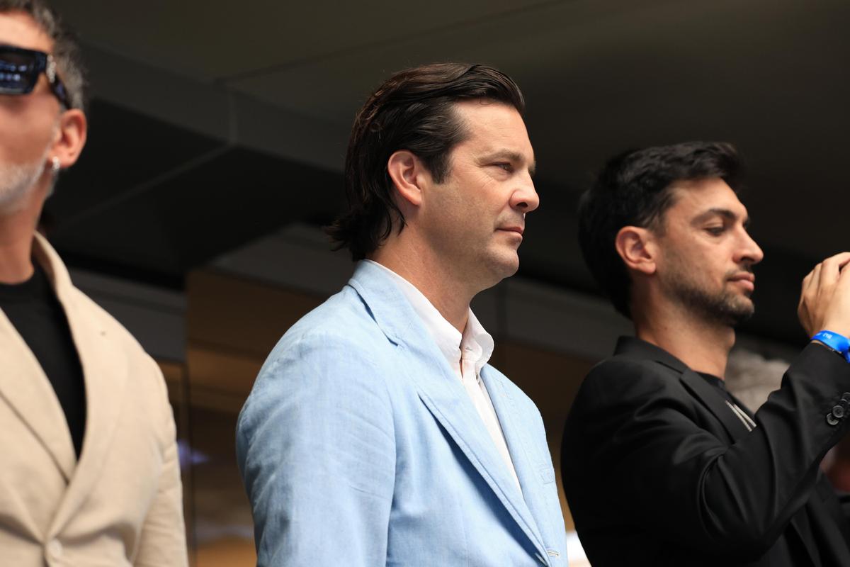 Santiago Solari și Ezequiel Lavezzi